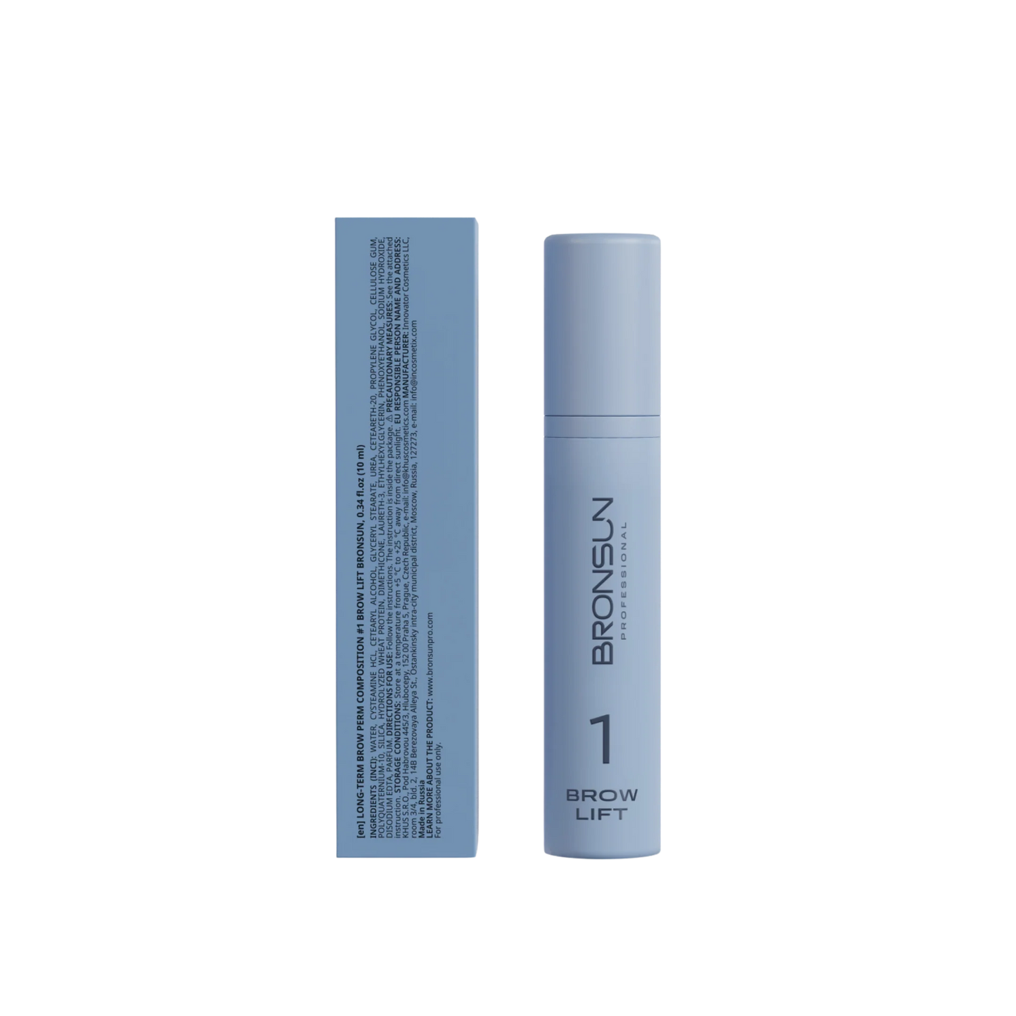BRONSUN - Long Term Brow Perm Composition - #1 Brow Lift.