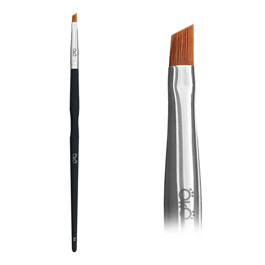 OkO Mini Angled Brush #2 BLACK EDITION
