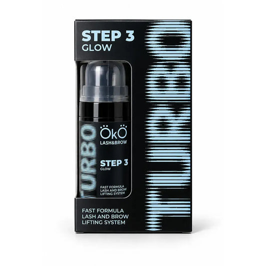 OKO TURBO STEP 3 GLOW Lash & Brow Lamination Composition, 10 ml