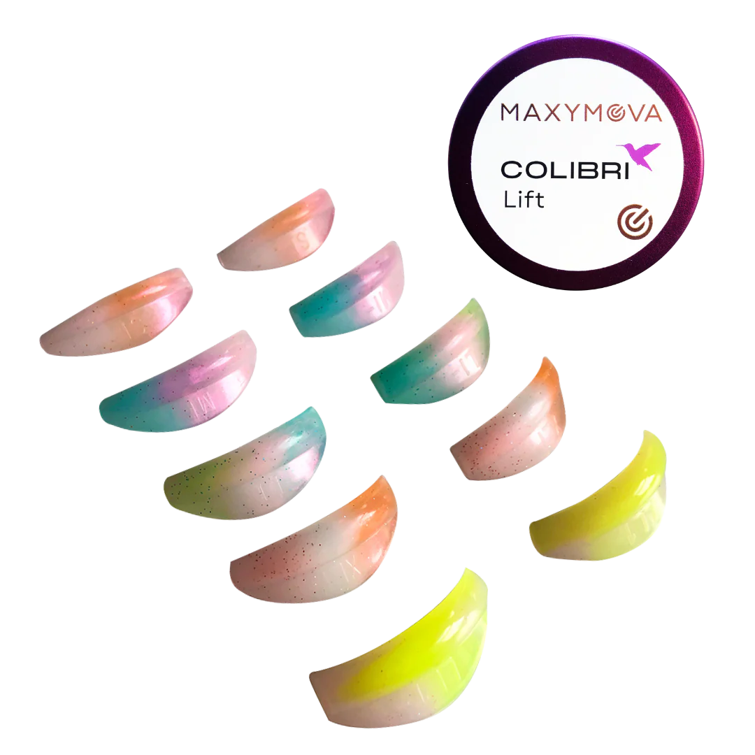 MAXYMOVA COLIBRI LIFT SILICONE EYELASH LIFT SHIELDS - 5 SIZES