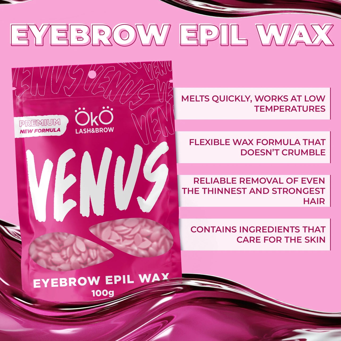 OkO Eyebrow Epil Wax Venus, 100 g