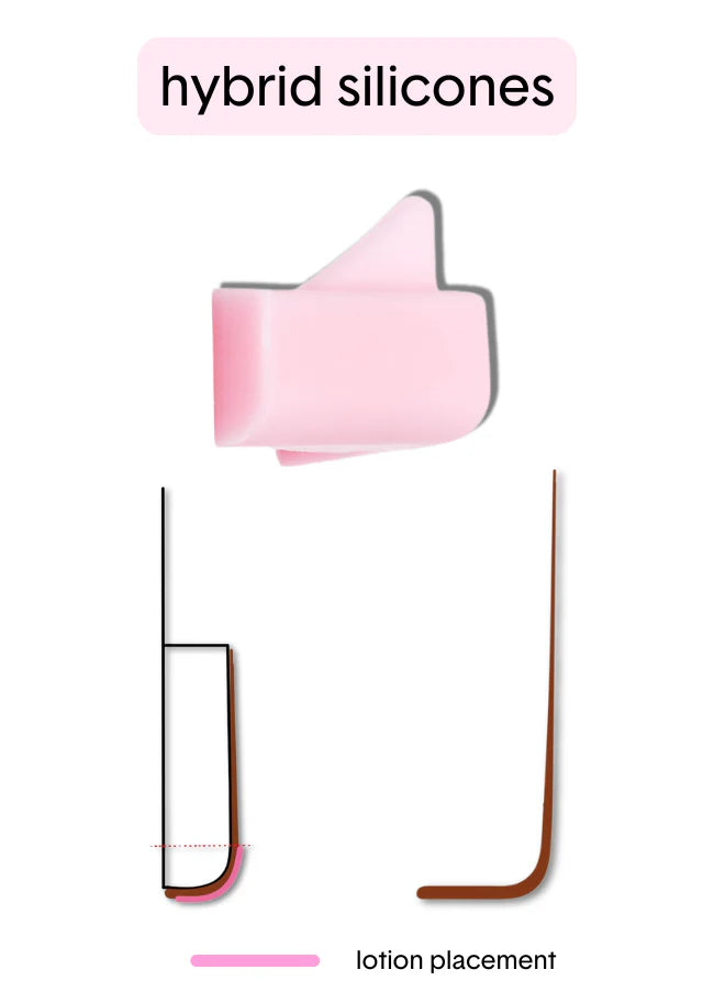 RUTHIE BELLE Hybrid Anatomical Silicones 5 Pair Set