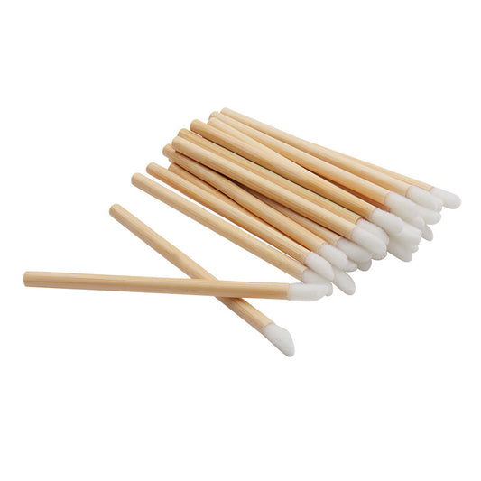 Bamboo Lip Wands, pack of 50.