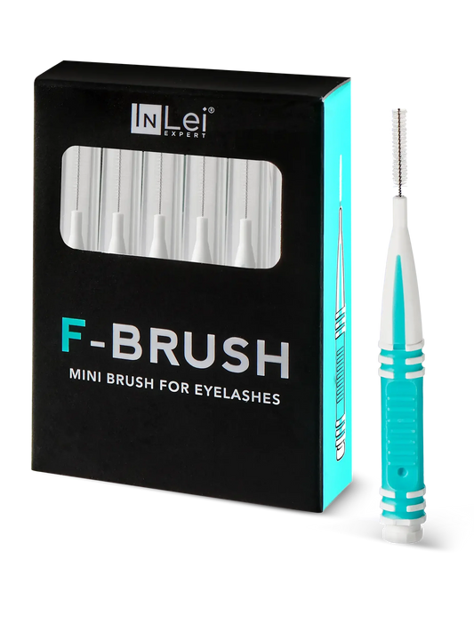 INLEI F-BRUSH mini eyelash brushes, 12pcs