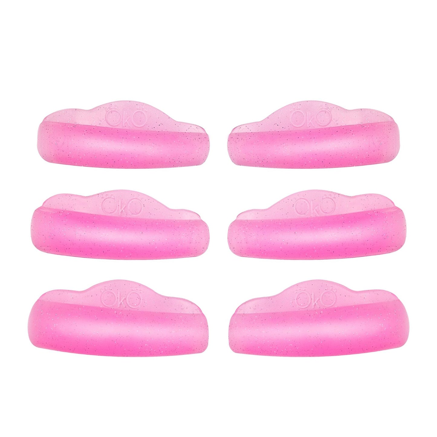 OkO Hollywood Pink Lash Lifting Pads, 3 pairs