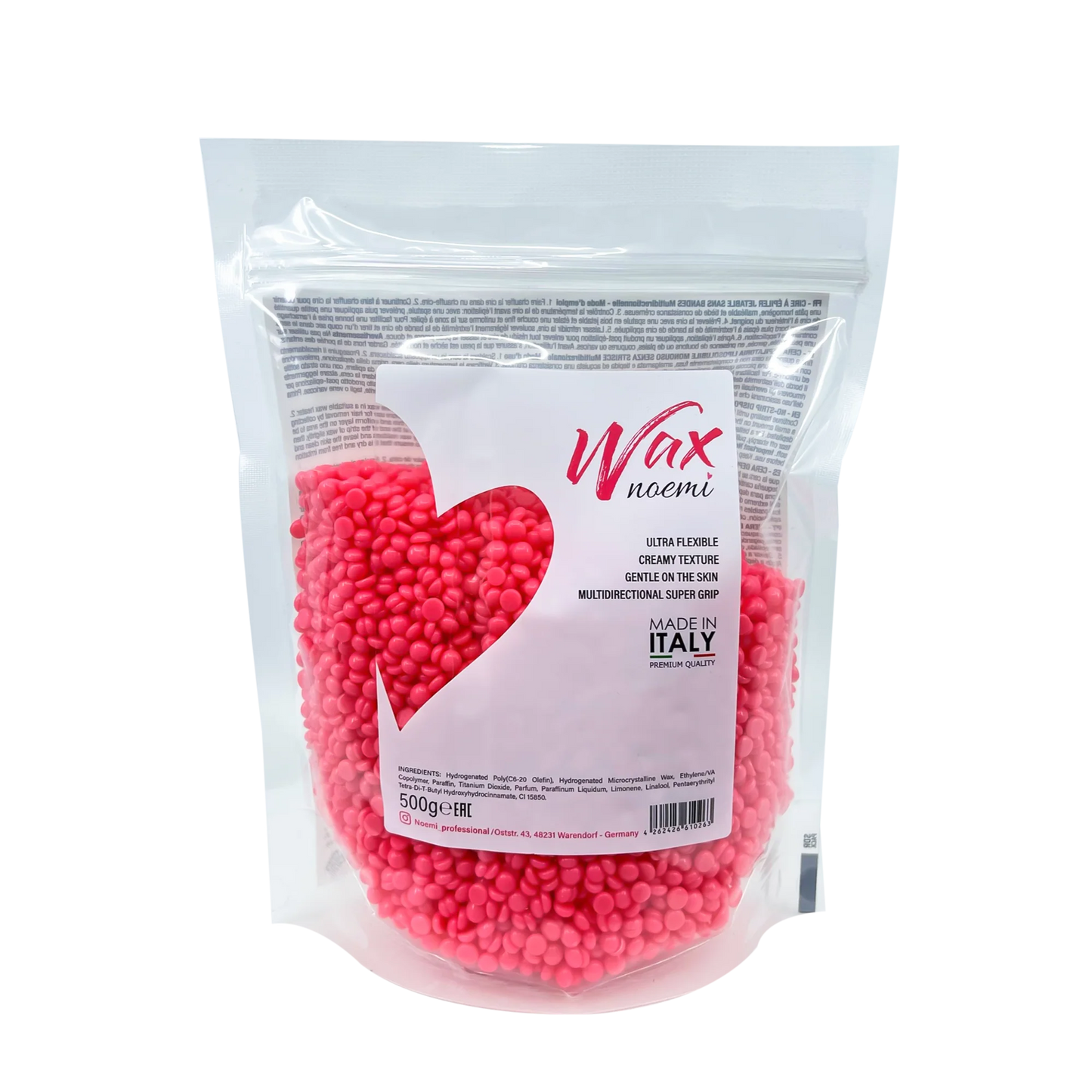 Noemi Premium Hard Wax Pink 500gr