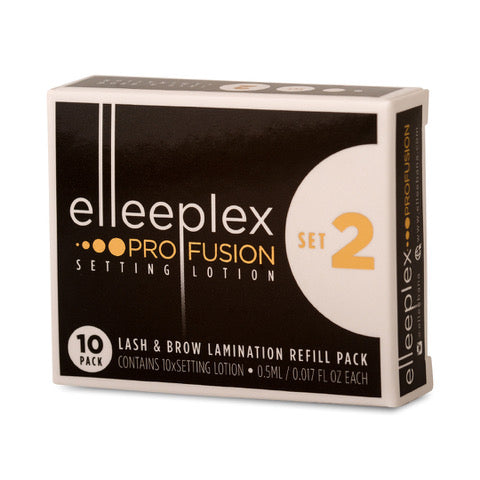Elleeplex Profusion Lash Lift & Brow Lamination SET - Step 2 ONLY (10 pack)