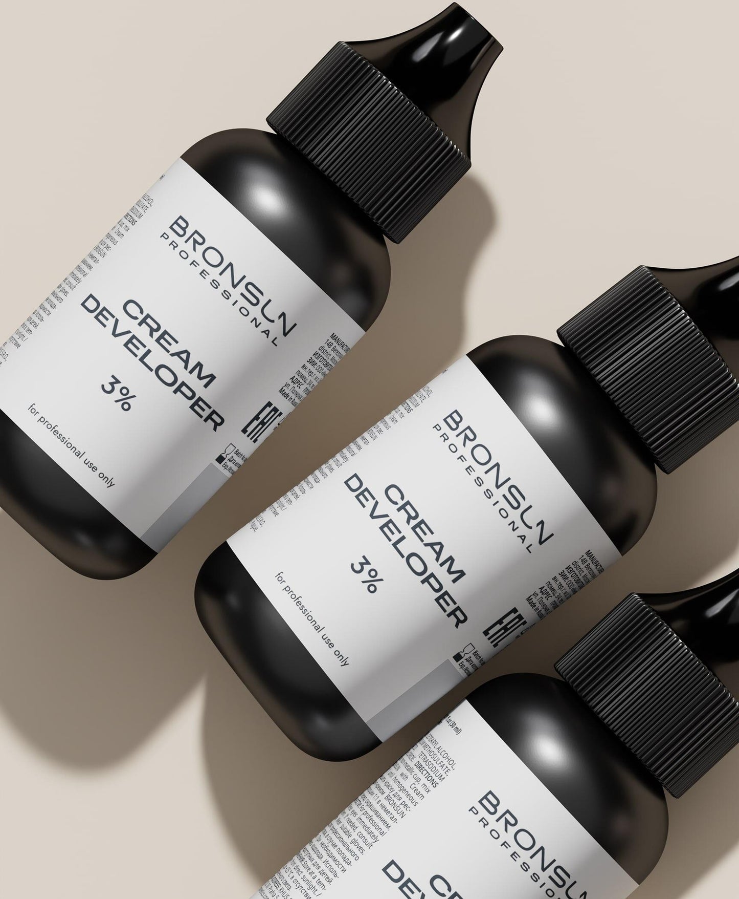 New Design BRONSUN 3% Cream Developer, 30 ml