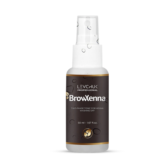BrowXenna® Two-phase tonic for henna washing off, 50ml.