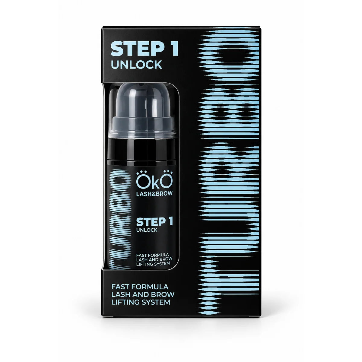 OKO TURBO STEP 1 UNLOCK Lash & Brow Lamination Composition, 10 ml