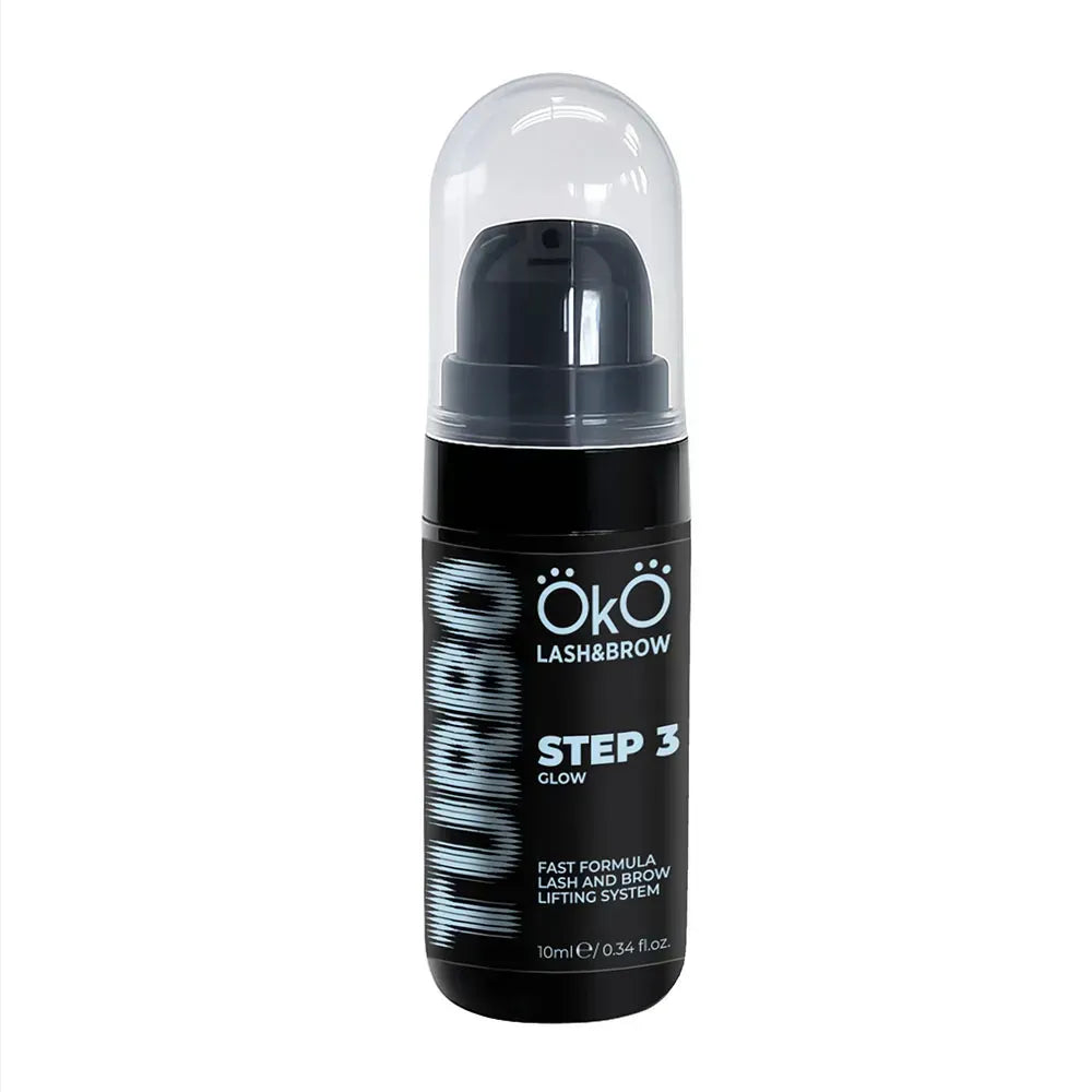 OKO TURBO STEP 3 GLOW Lash & Brow Lamination Composition, 10 ml