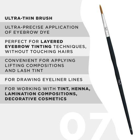 OkO Ultra-Thin Brush #7 BLACK EDITION