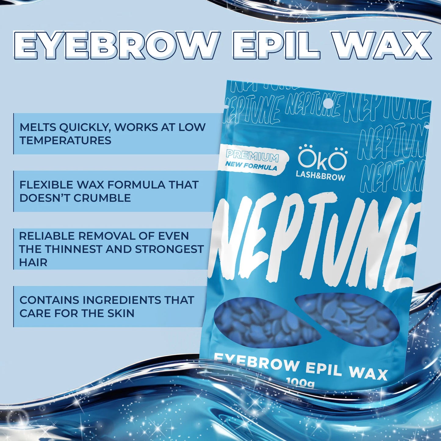 OkO Eyebrow Epil Wax Neptune, 100 g