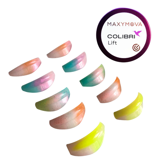 MAXYMOVA COLIBRI LIFT  SILICONE EYELASH LIFT SHIELDS - 5 SIZES