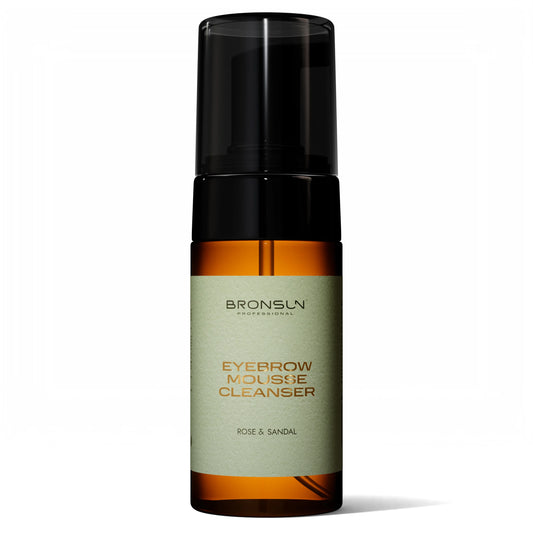 BRONSUN  Eyebrow Mousse Cleanser Rose and Sandal, 100ml