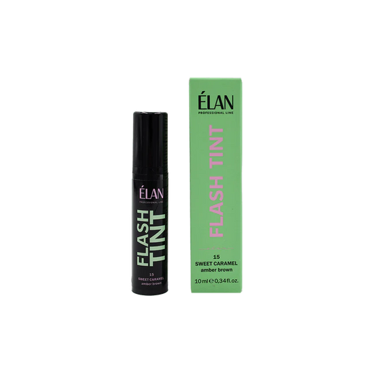 ELAN Direct eyebrow tinting system «FLASH TINT» 15 Sweet Caramel (amber brown)