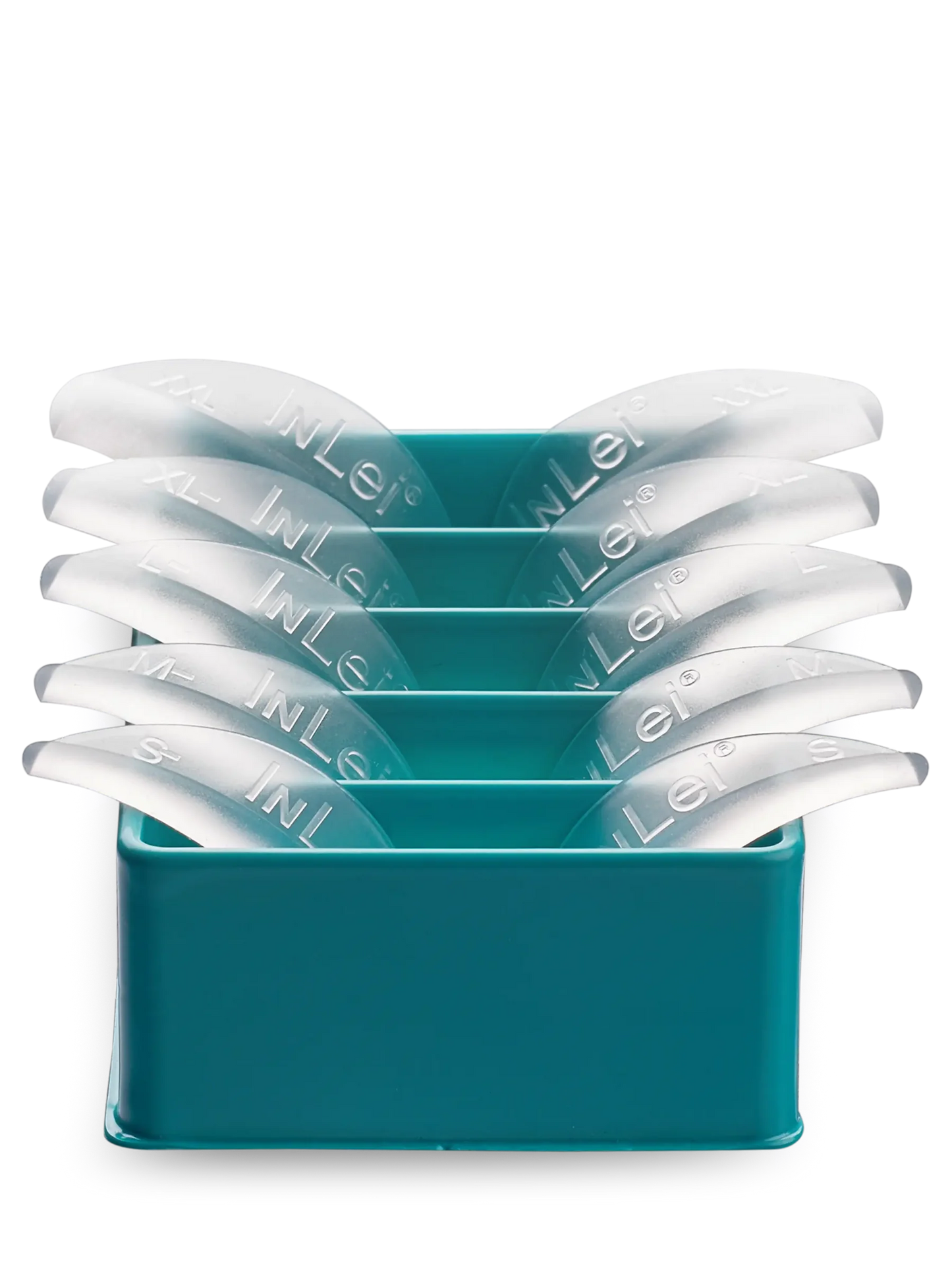 INLEI ONLY silicone eyelash curlers mix, 5 sizes