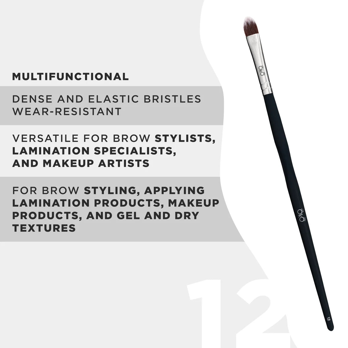 Brush OKO #12 BLACK EDITION