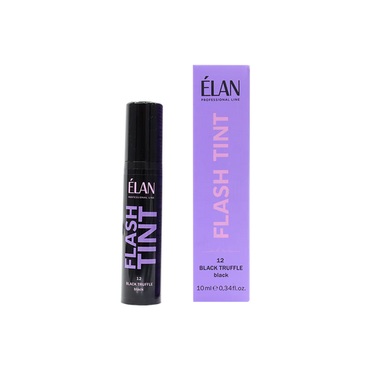 ELAN Direct color eyebrow tinting system «FLASH TINT» 12 Black Truffle (black)