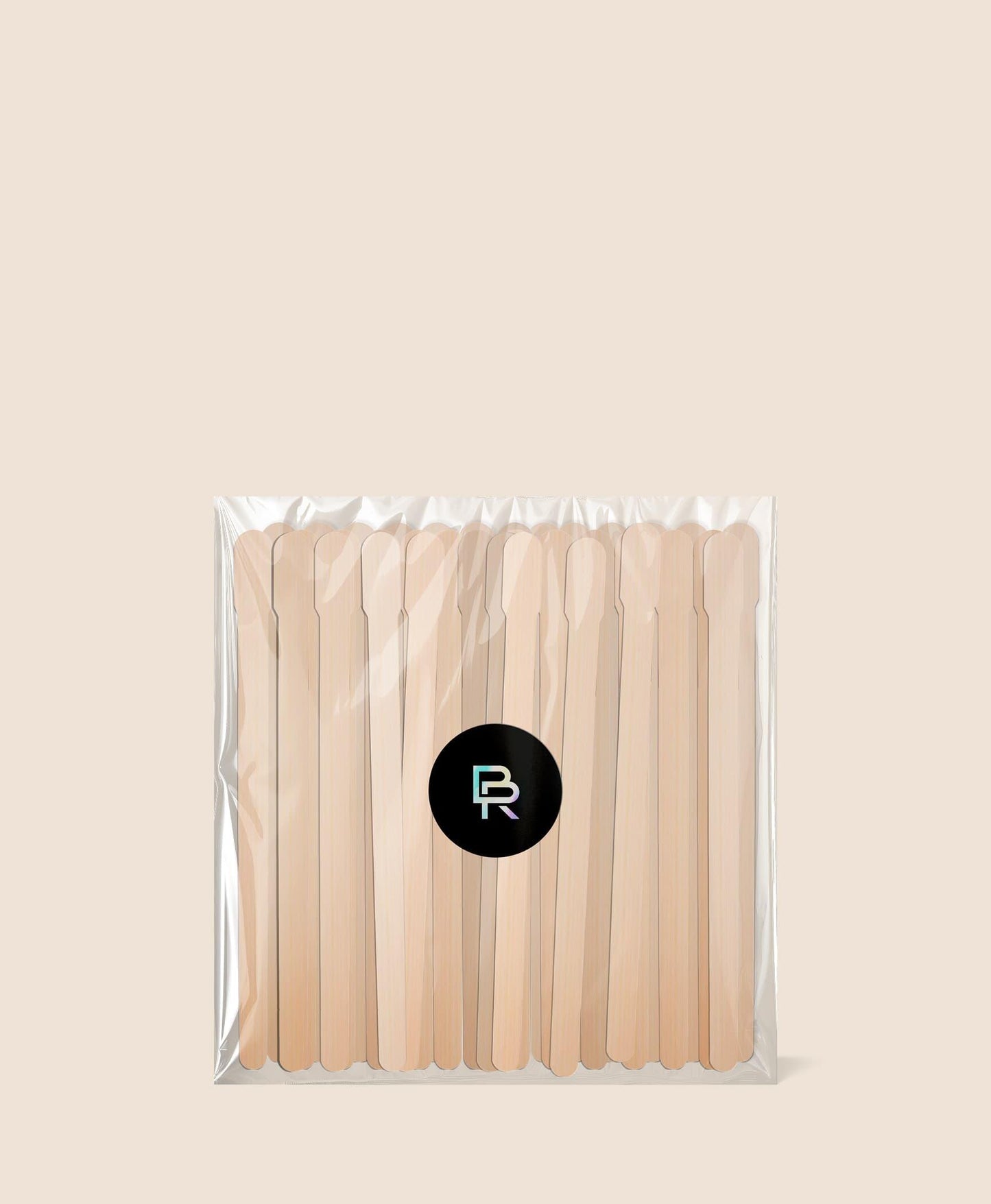 Bronsun Mini wooden wax sticks, 100 pieces.