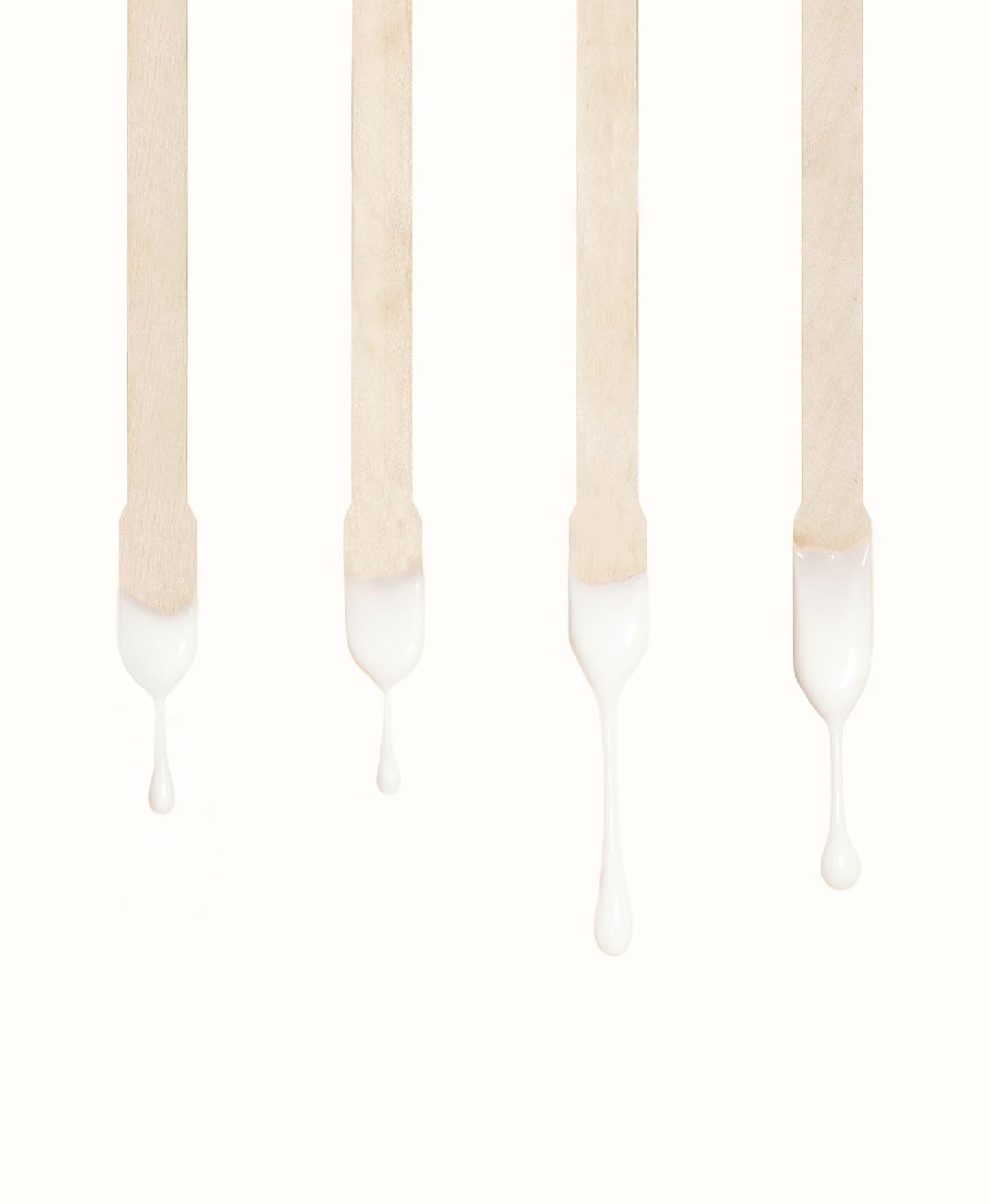 Bronsun Mini wooden wax sticks, 100 pieces.