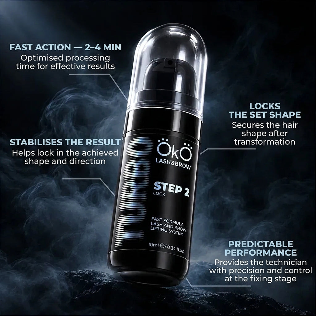 OkO TURBO STEP 2 LOCK Lash & Brow Lamination Composition, 10 ml